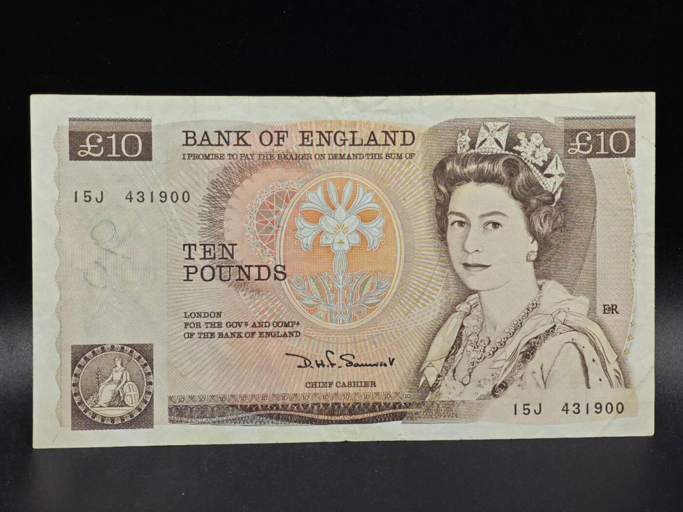 【淘币小摊】限时拍第八百拍  纸币场  满百包邮可预留两周  周一统一发货  英国10镑