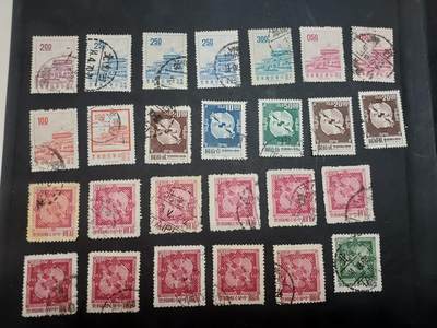 博彦收藏  TM 11月22日 8点 邮票专场 - 台湾省 旧票26枚，个别瑕疵，大部分上品