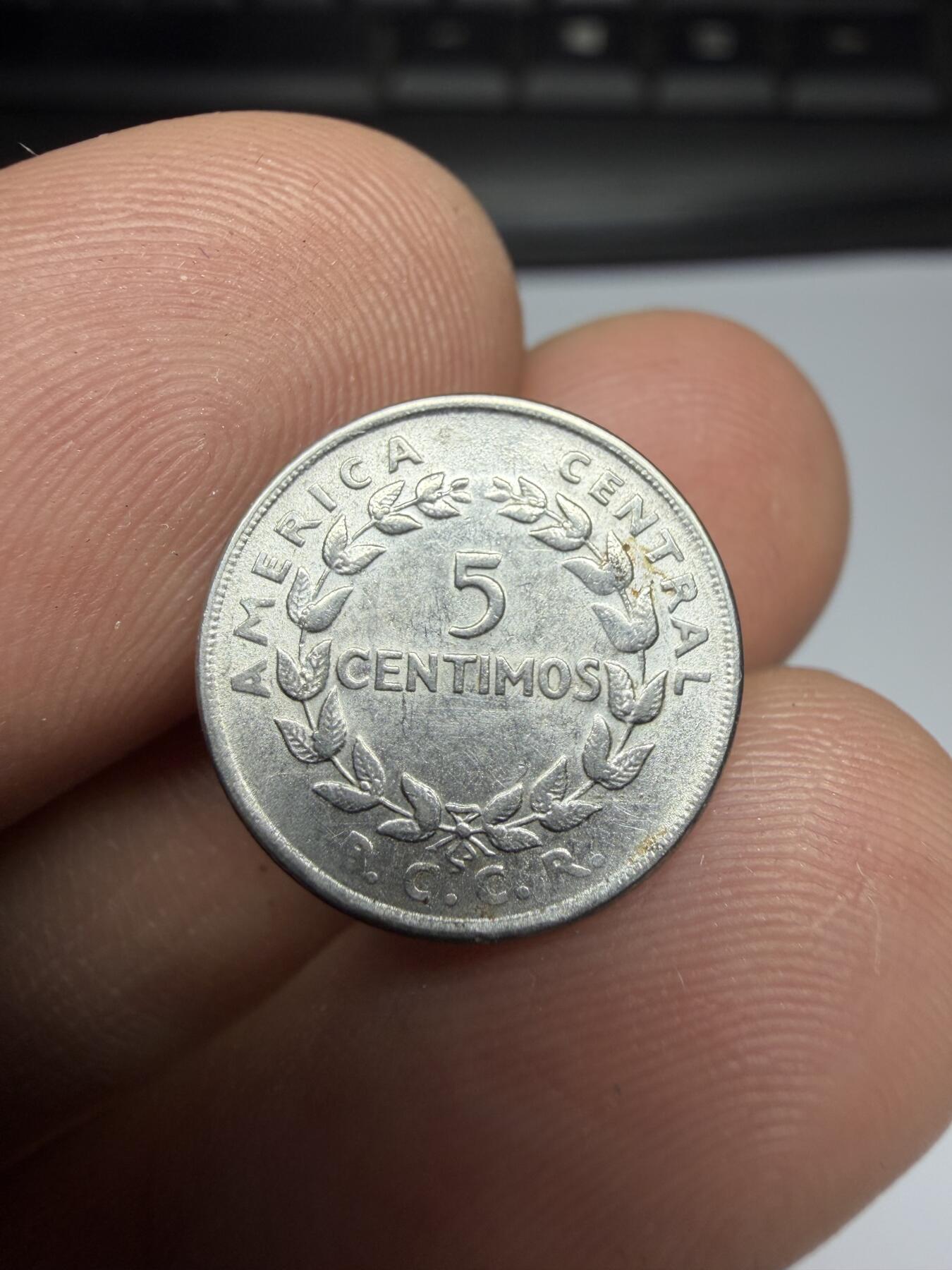 2025年集古藏今外币拍卖第十期-第7场—（总第287拍），可以寄存60天，满160元包邮。 1967年哥斯达黎加5分