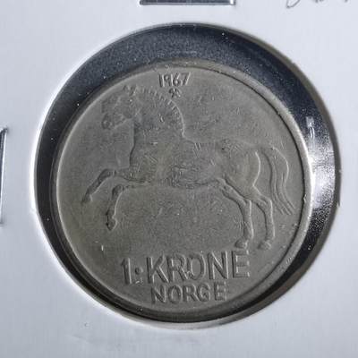 沼泽如烟--第906场 - 挪威1967年1克朗