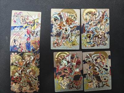 天玑星卡拍第138期《11.17周一截拍》持续收拍收评中 满赠卡需备注 - 【亲签卡】山河潮玩 四大天王亲签 四大天王三打白骨精粗闪