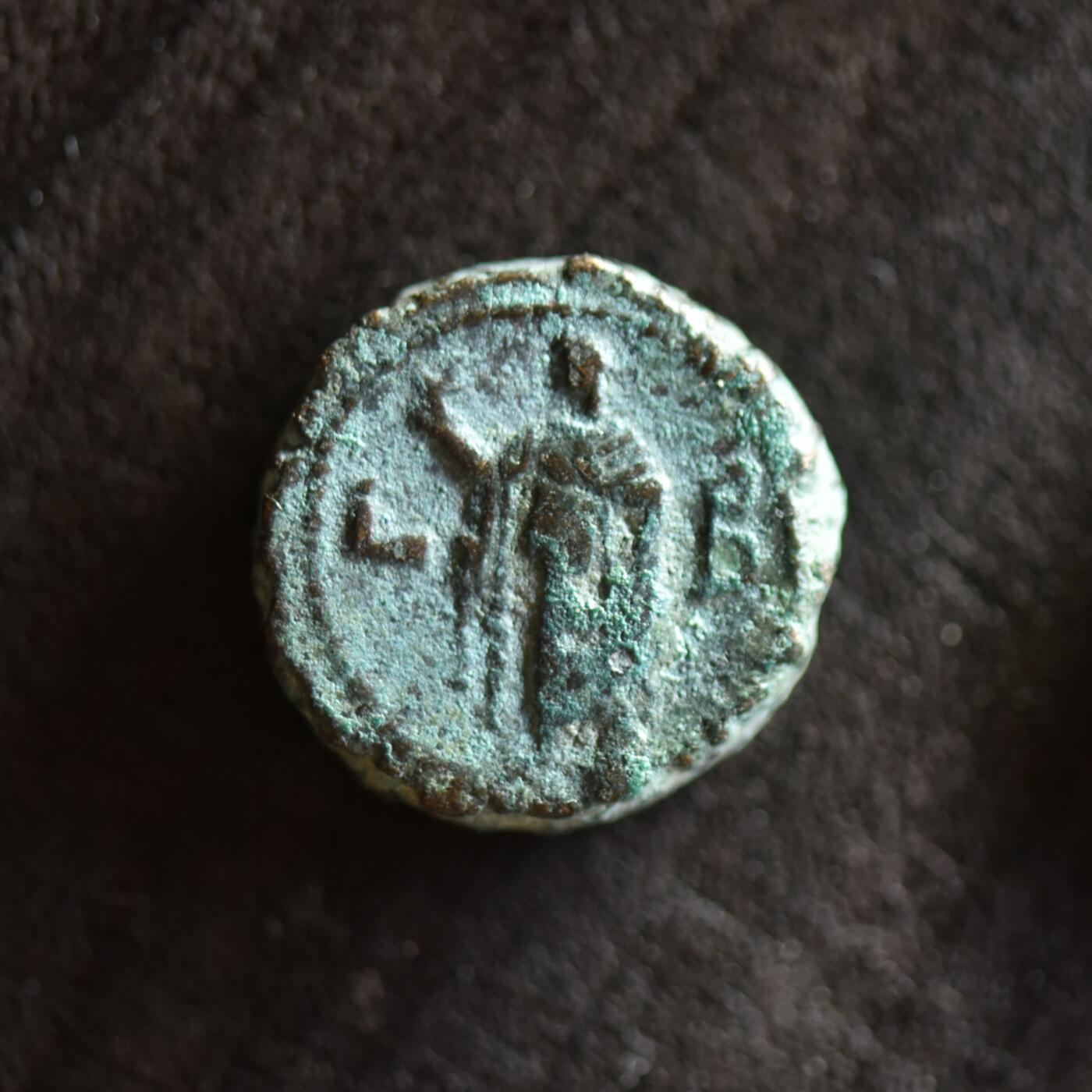 【良泉】第41期【自动场】11月27日晚19.30点开拍！86组，西方古代钱币专场 【藏家出品D】公元284年【古罗马·埃及行省】三世纪危机最后一位皇帝——卡里努斯，希望女神Elpis，在位第二年，四德拉克马，7.44克