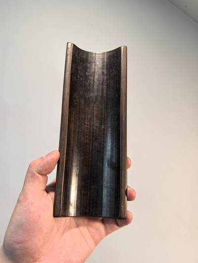 竹雕诗文佛像人物镇纸摆件臂搁 