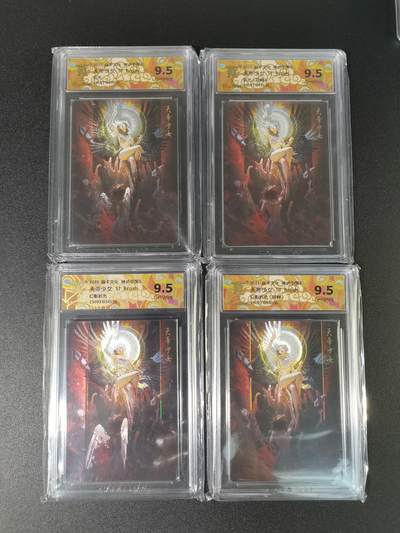 NO.15 好又多金牌大场，双11狂欢继续！每周一站式配齐，方便凑单！（周6晚8点截拍，卖家送拍0抽成！） - 【评级套】焱卡 神话3 刷子 天帝少女+异画 折光+幻彩折光 9.5分4张