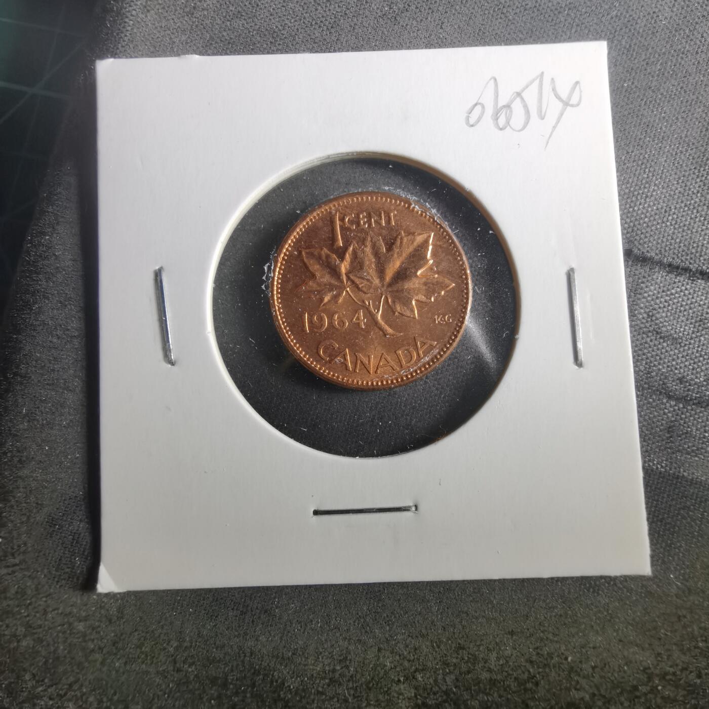 沼泽如烟--第906场 加拿大1964年一分