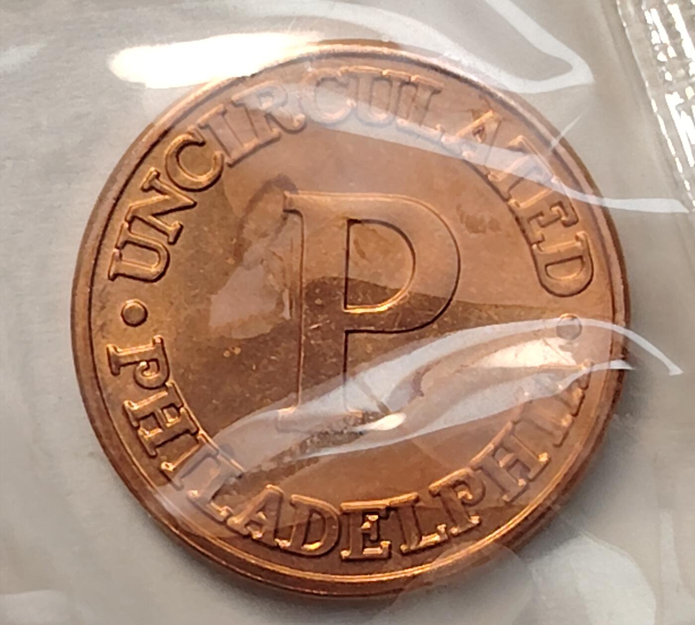 布加迪🐬～世界钱币(上海)🌾第 260 期 /  各国套币和散币 美国🇺🇸 1989年 6枚套币(蓝边) 费城造币厂