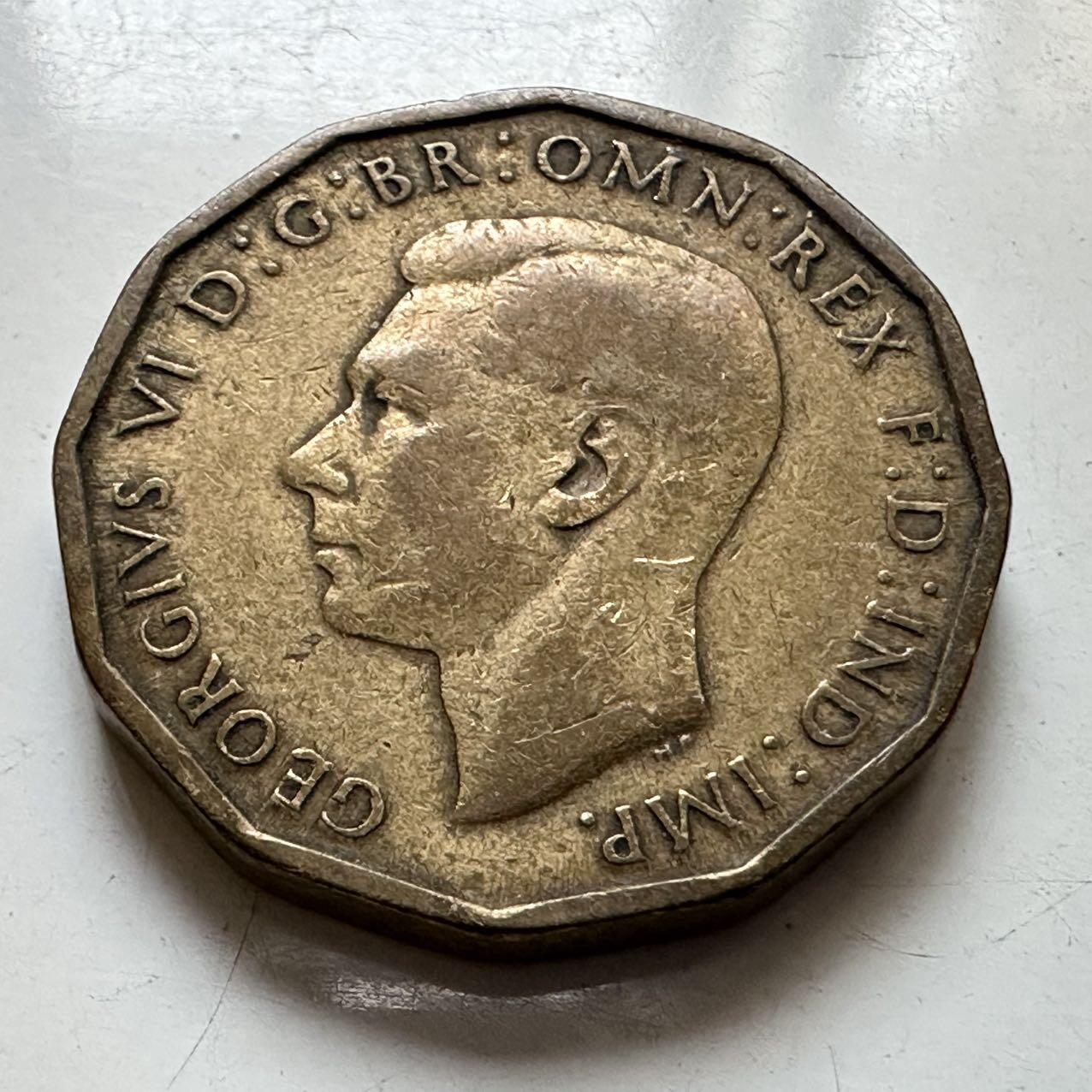 🌹外币初藏🌹🐯2025年第129场  每周二四六晚8️⃣点 接代拍 英国1943年三便士