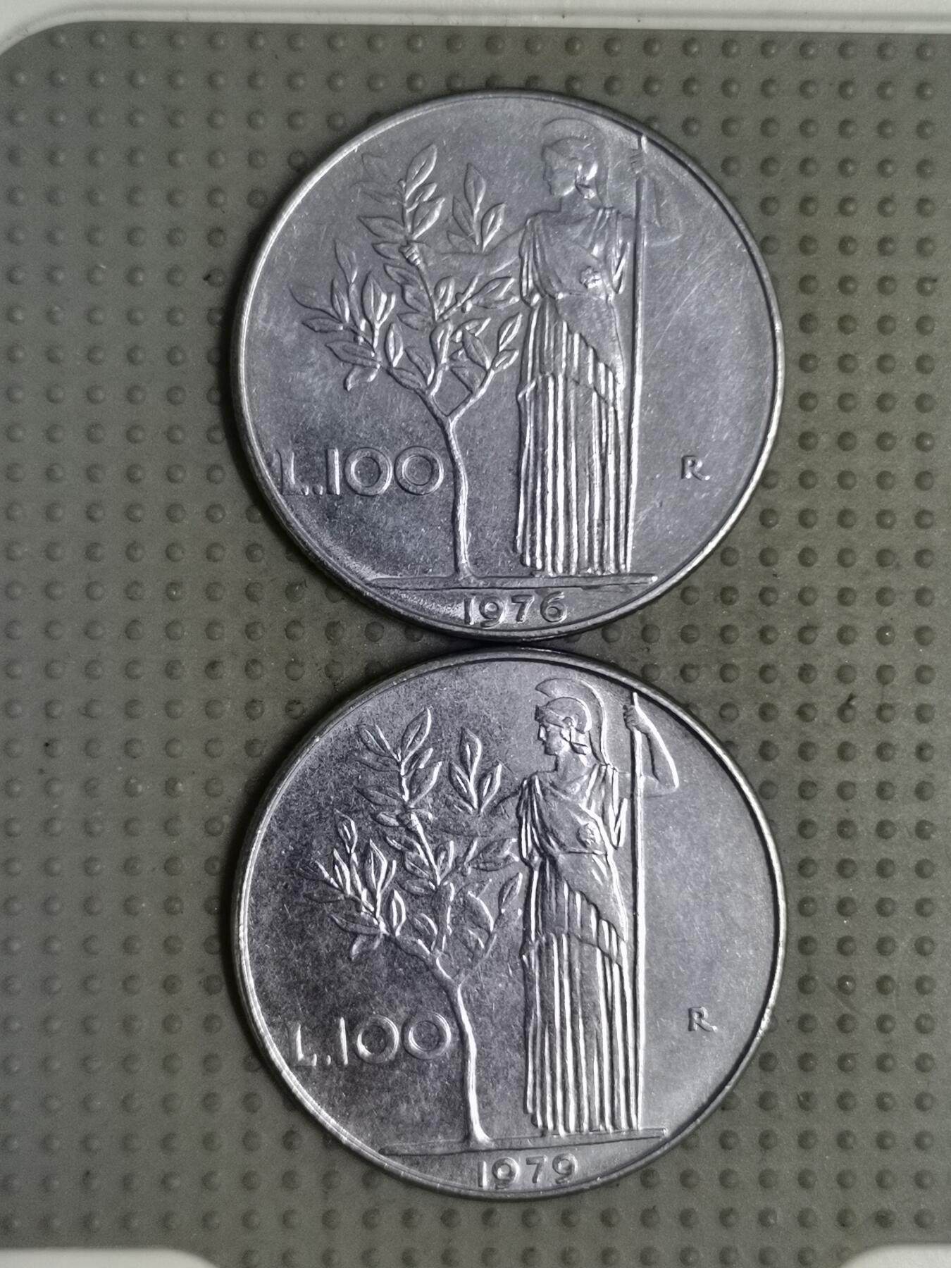 2025年第119场各国散币拍卖（总第119场） 意大利100里拉2枚