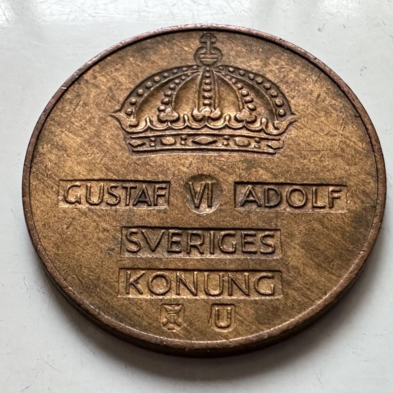 🌹外币初藏🌹🐯2025年第129场  每周二四六晚8️⃣点 接代拍 瑞典1969年2欧尔