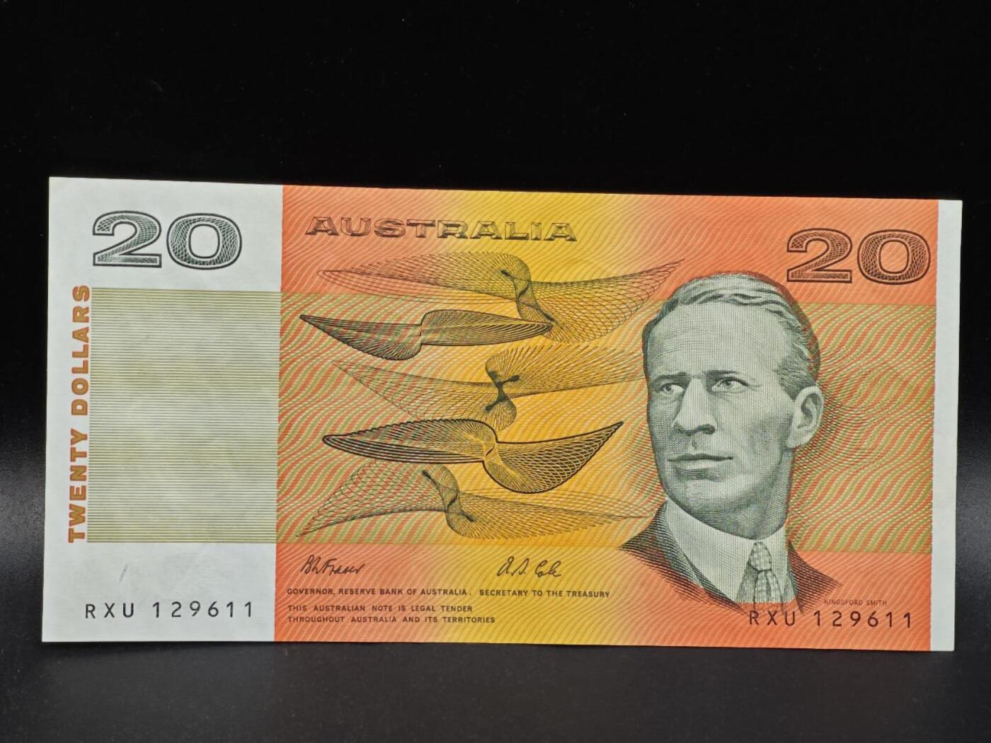 【淘币小摊】限时拍第八百拍  纸币场  满百包邮可预留两周  周一统一发货  澳大利亚20元