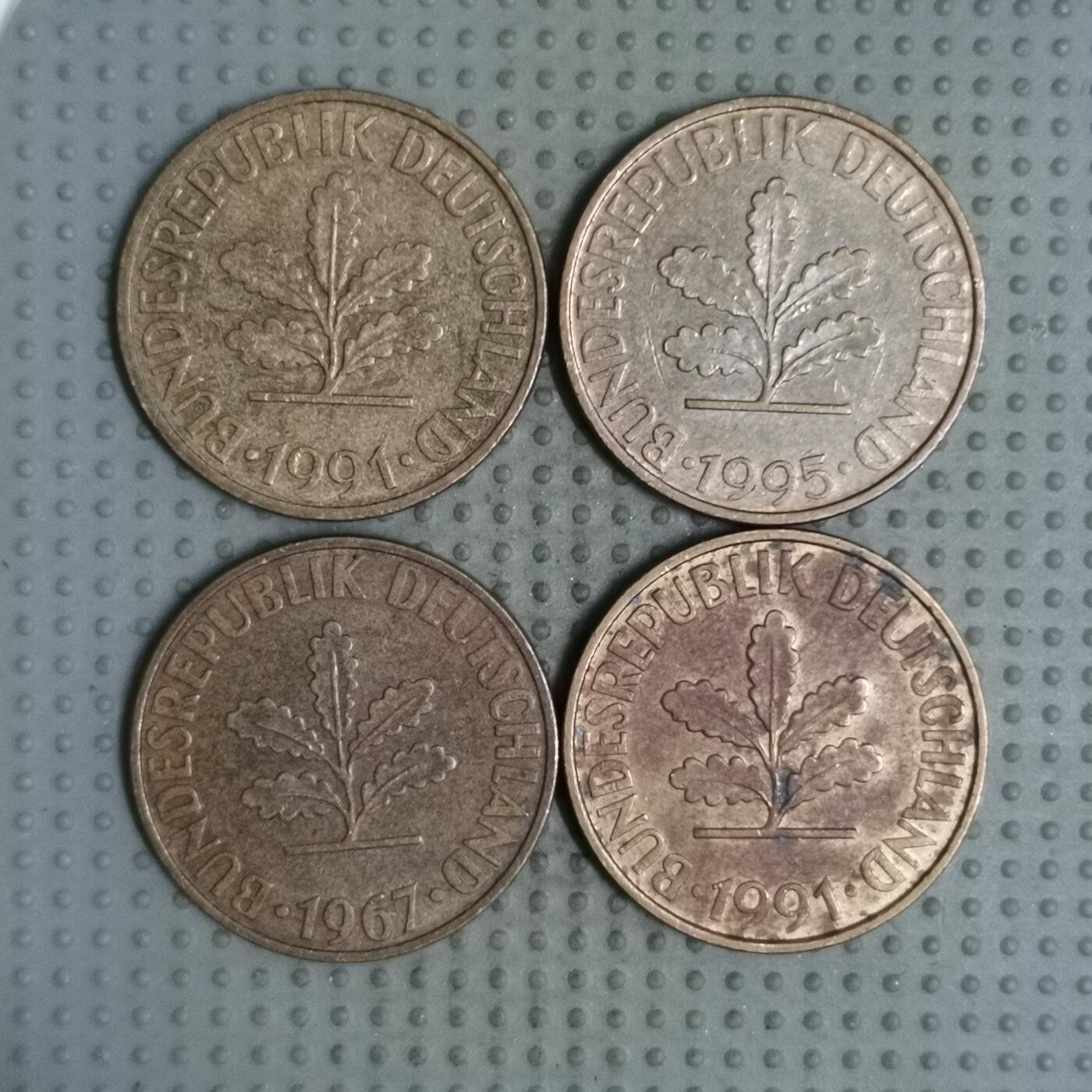 2025年第119场各国散币拍卖（总第119场） 德国10芬尼4枚