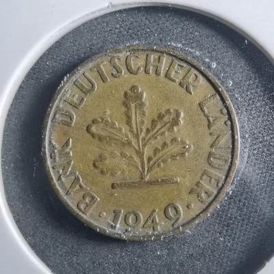 沼泽如烟--第906场 - 德国1949年5芬尼银行版