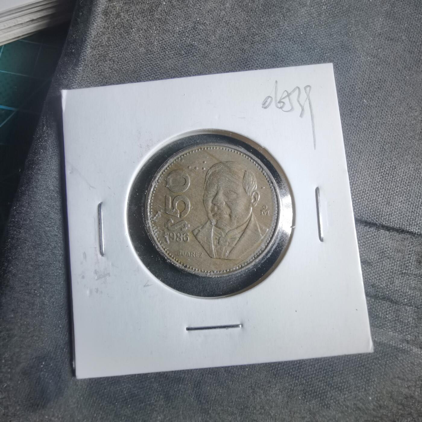 沼泽如烟--第906场 墨西哥1986年50比索