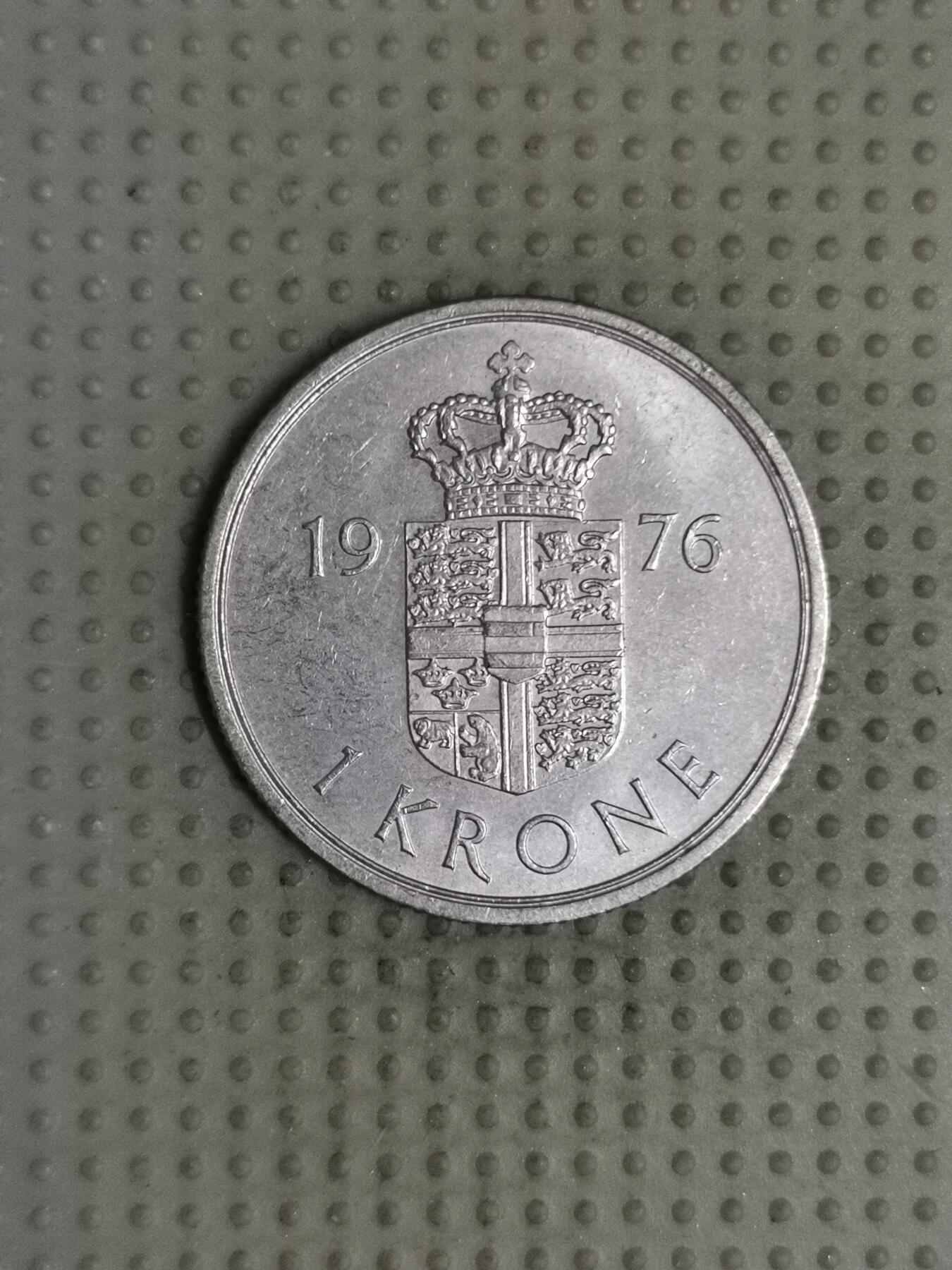 2025年第119场各国散币拍卖（总第119场） 丹麦1976年1克朗