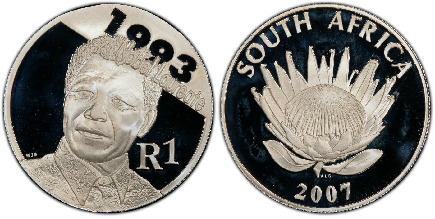 PThappally收藏第54次拍卖，英联邦地区硬币纸币  澳大利亚 2007 1R 15.0 g 铜镍币 PCGS PR69DCAM