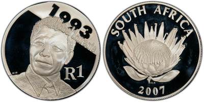 PThappally收藏第54次拍卖，英联邦地区硬币纸币 -  澳大利亚 2007 1R 15.0 g 铜镍币 PCGS PR69DCAM