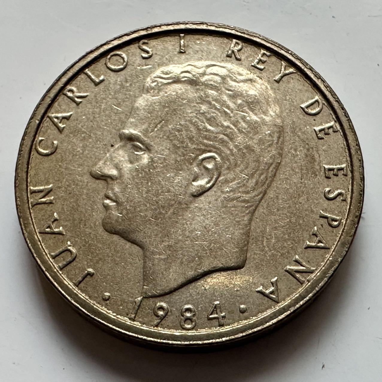 🌹外币初藏🌹🐯2025年第129场  每周二四六晚8️⃣点 接代拍 西班牙1984年100比塞塔