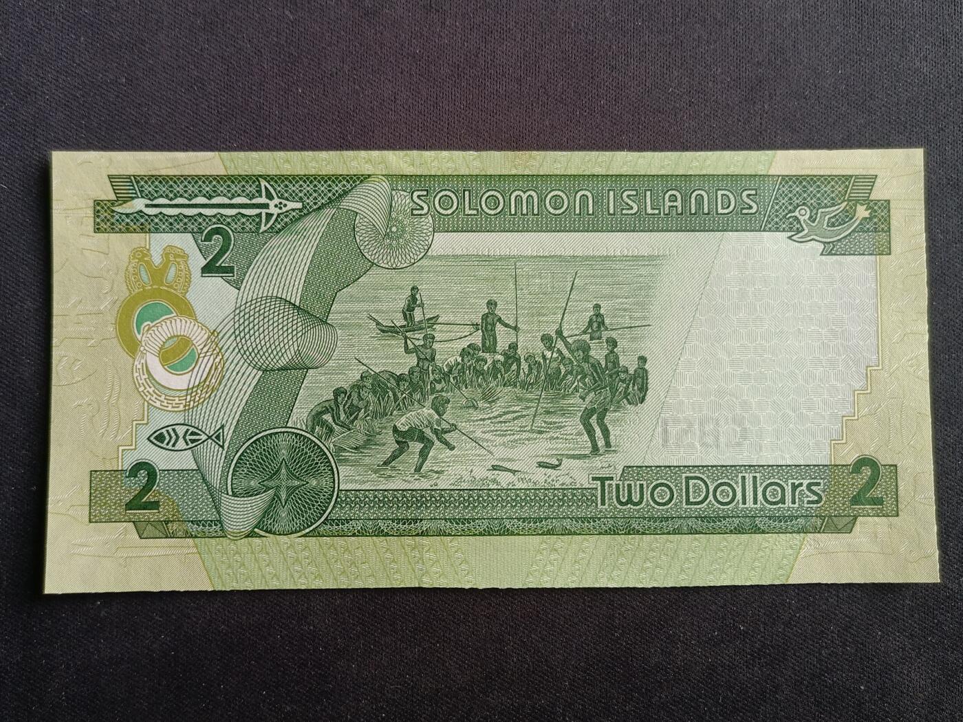 【游宝拍卖】乙巳蛇年88期 佣金1+6% 所罗门群岛-2元 全新UNC-