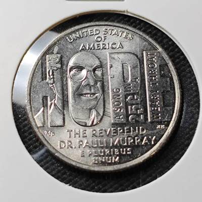 KK钱币收藏小铺  第372场  2月预留时间 周末发货 -  2024美国25分纪念币 好品