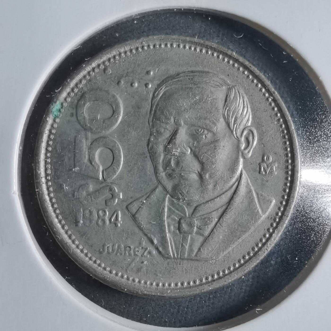 沼泽如烟--第906场 墨西哥1984年50比索