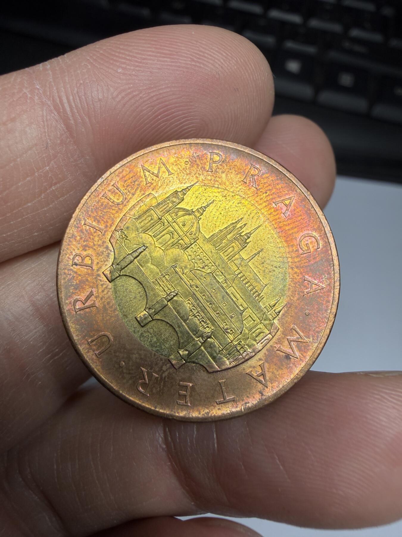 2025年集古藏今外币拍卖第十期-第7场—（总第287拍），可以寄存60天，满160元包邮。 带光2018年捷克50克朗