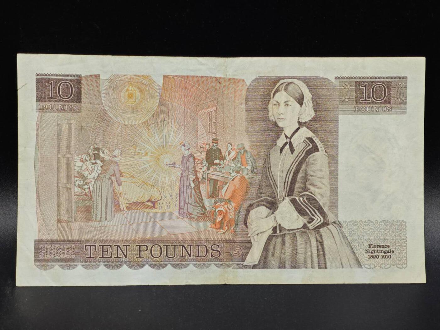 【淘币小摊】限时拍第八百拍  纸币场  满百包邮可预留两周  周一统一发货  英国10镑