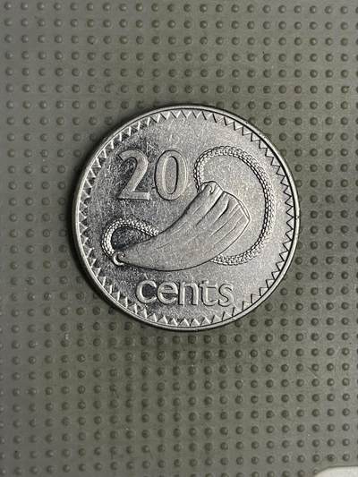 2025年第120场各国散币拍卖（总第120场） - 斐济1987年20分