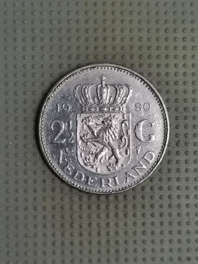 2025年第119场各国散币拍卖（总第119场） - 荷兰1980年2.5盾