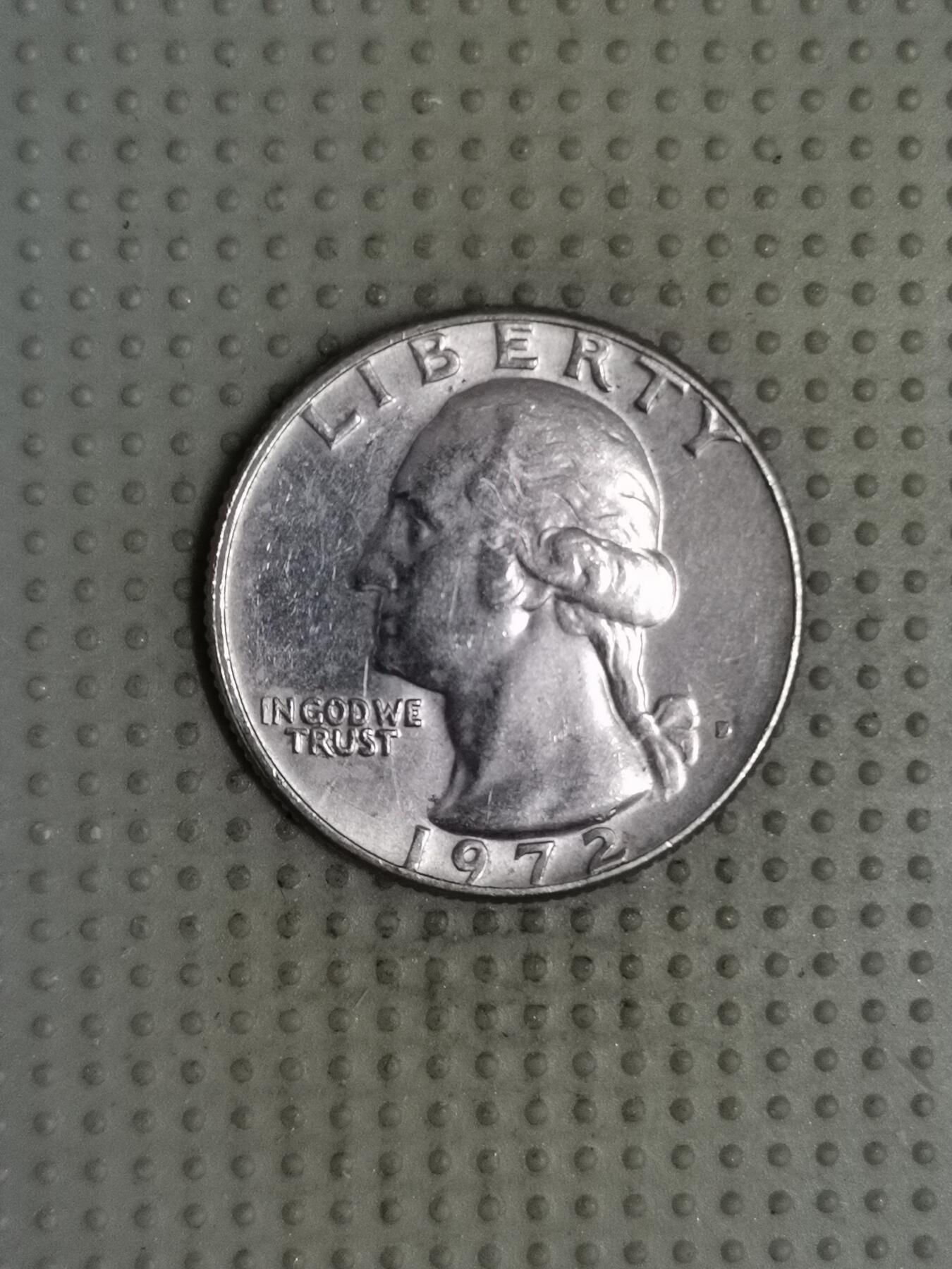 2025年第119场各国散币拍卖（总第119场） 美国1972年25美分