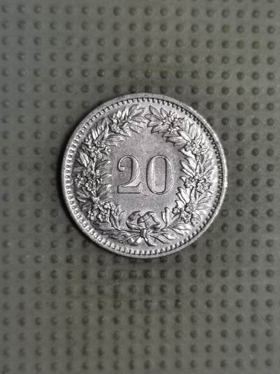 2025年第119场各国散币拍卖（总第119场） - 瑞士1970年20生丁