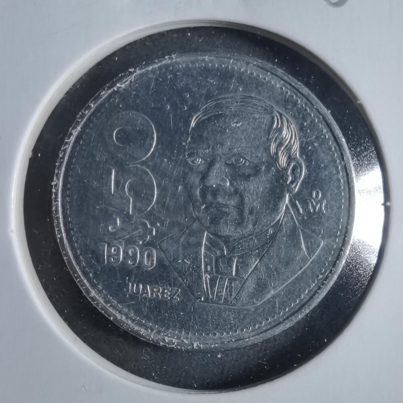 沼泽如烟--第906场 墨西哥1990年50比索