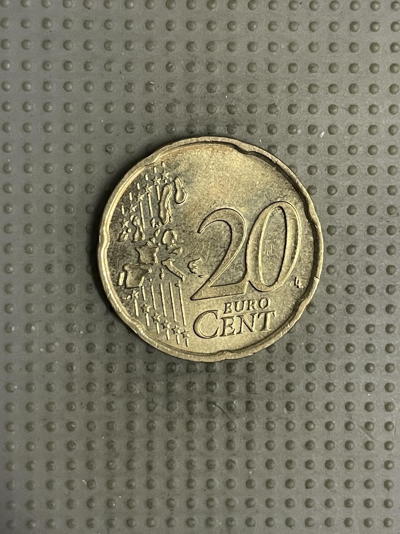 2025年第120场各国散币拍卖（总第120场） 意大利2002年20欧分