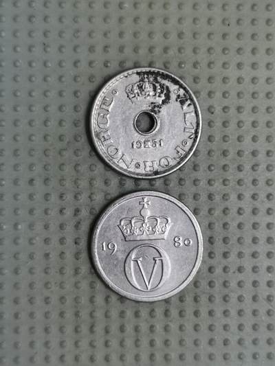 2025年第119场各国散币拍卖（总第119场） - 挪威10欧尔2枚