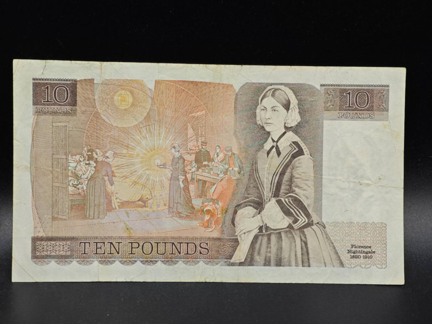 【淘币小摊】限时拍第八百拍  纸币场  满百包邮可预留两周  周一统一发货  英国10镑