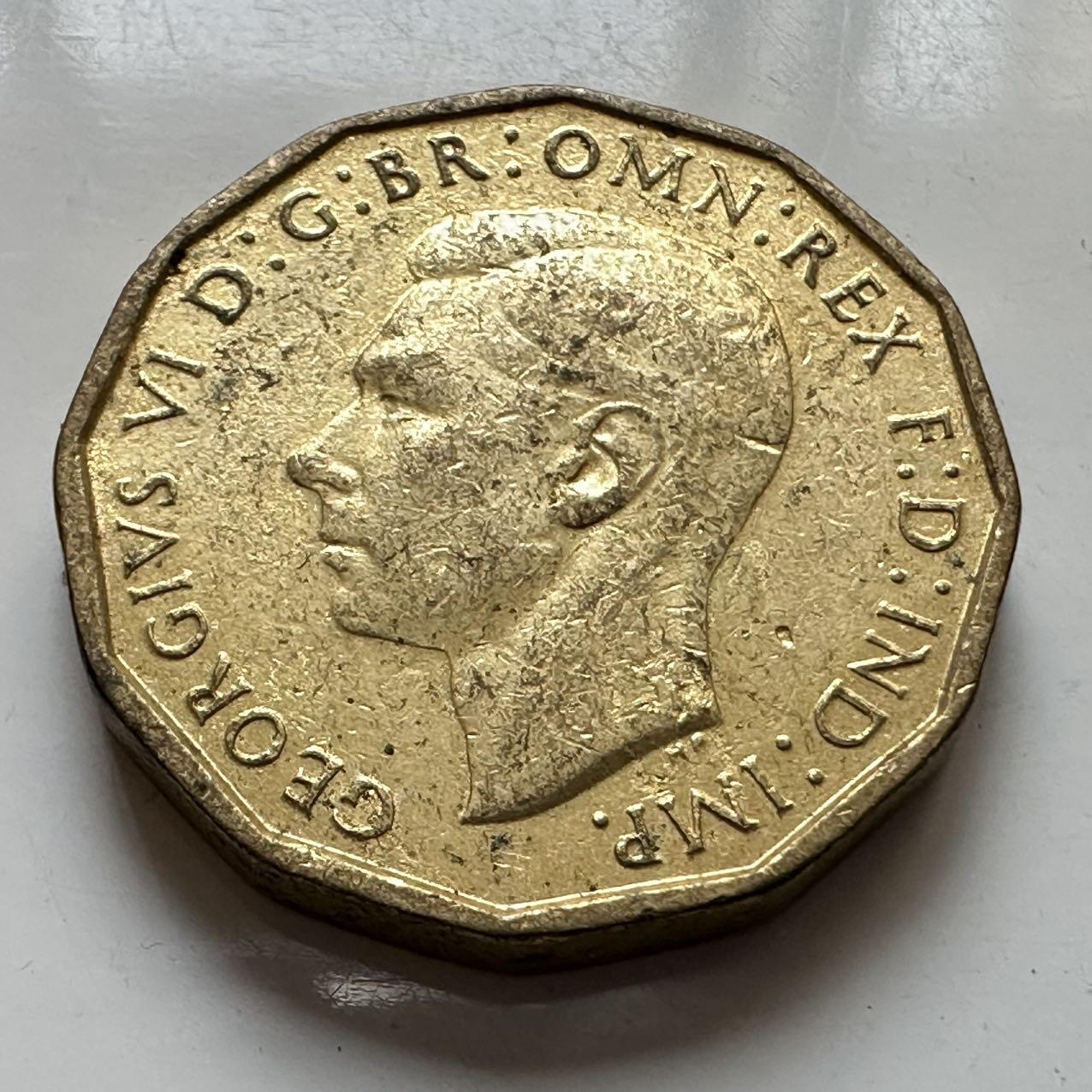 🌹外币初藏🌹🐯2025年第129场  每周二四六晚8️⃣点 接代拍 英国1944年三便士