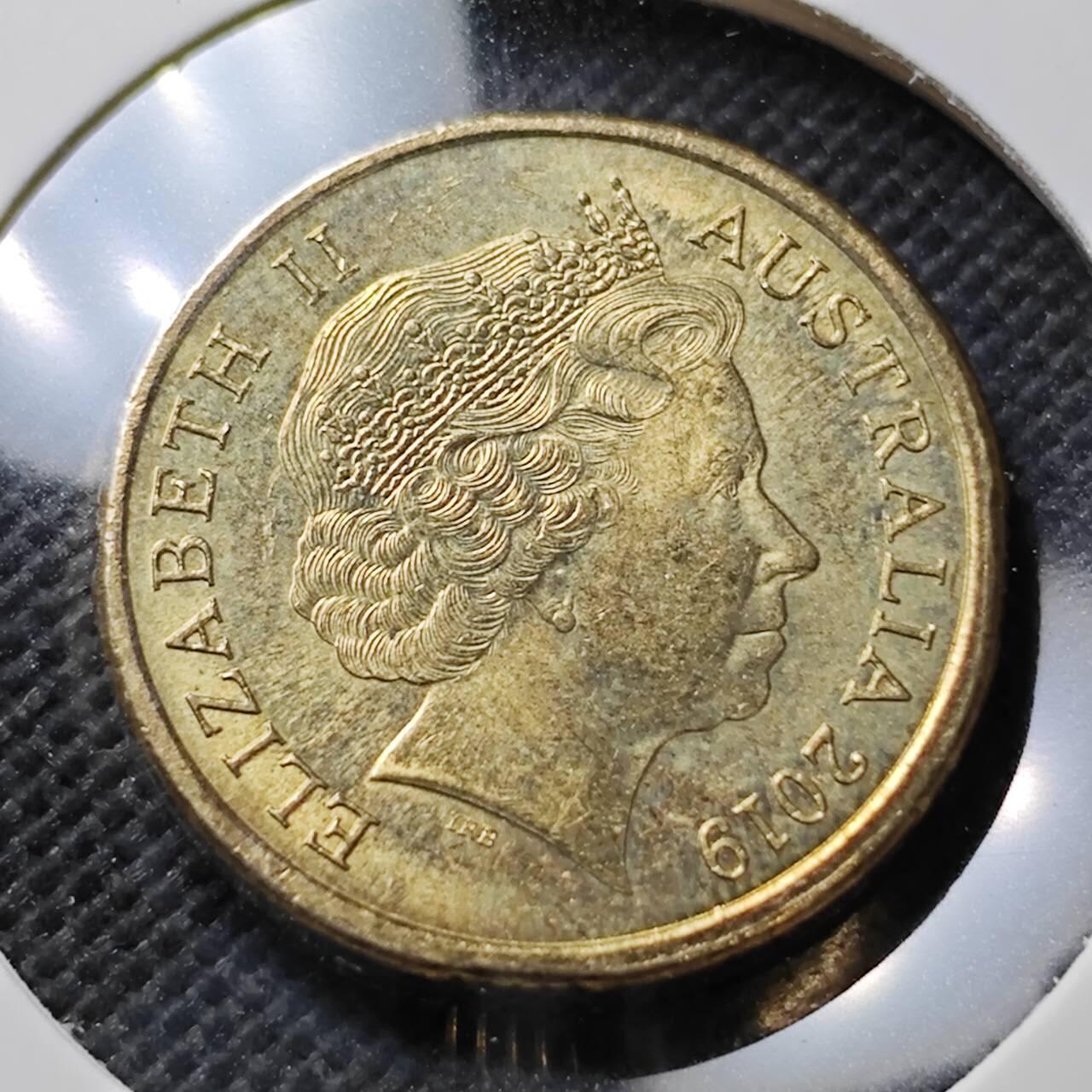 KK钱币收藏小铺  第373场  2月预留时间 周末发货  2019澳大利亚2元彩色纪念币