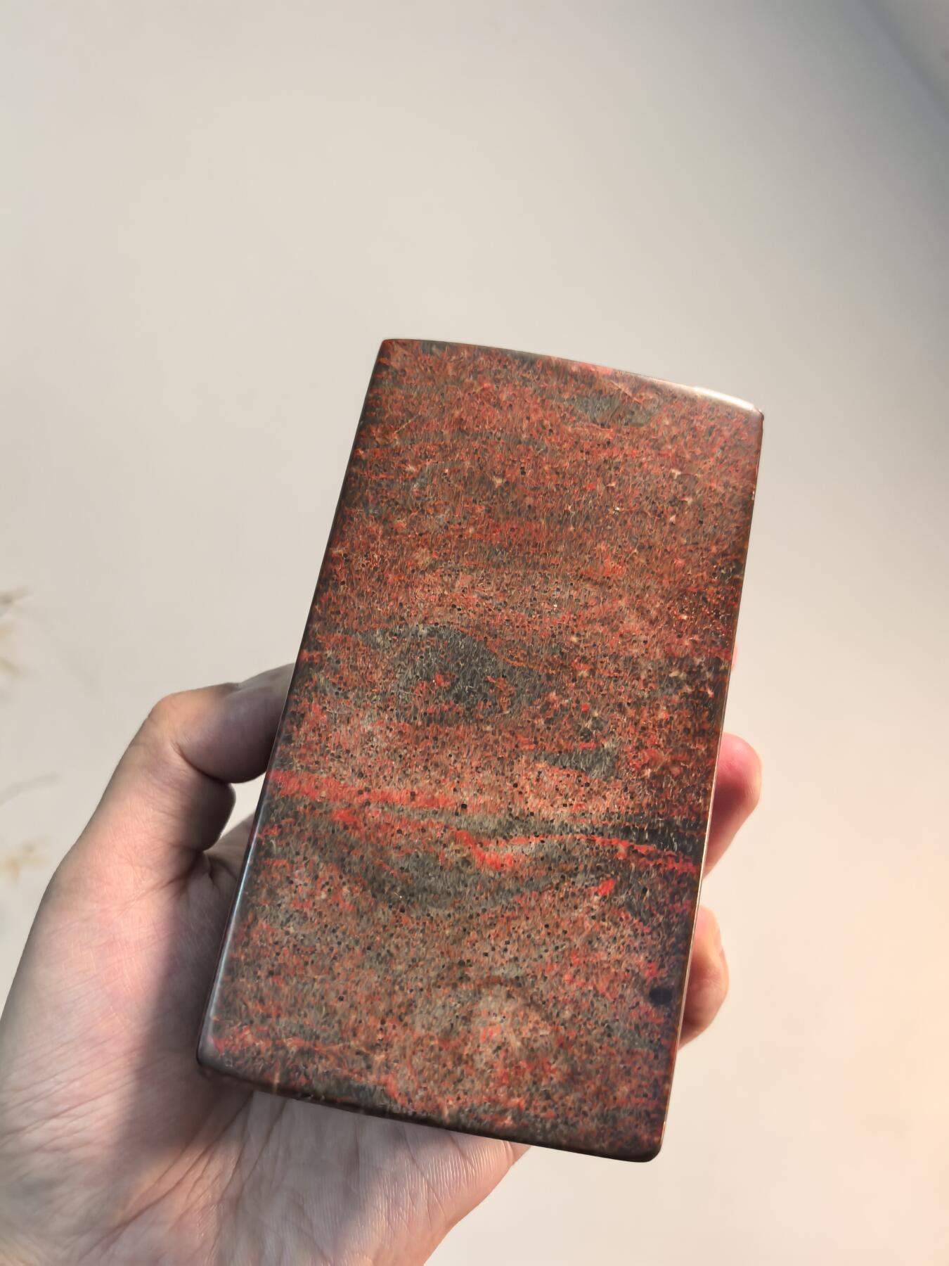 兰馨堂古玩杂项专场 鸡血石心经大印章