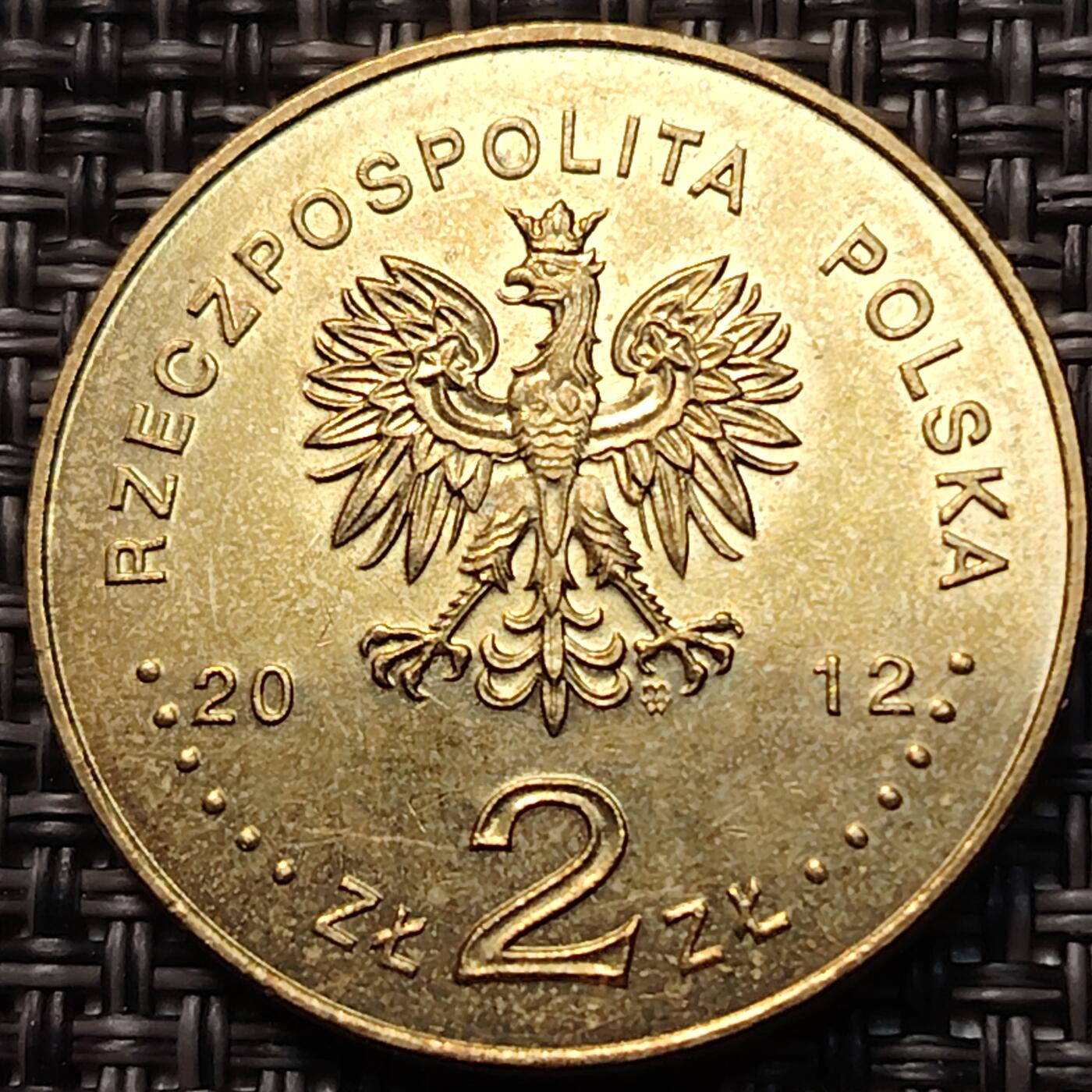 布加迪🐬～世界钱币(上海)🌾第 260 期 /  各国套币和散币 波兰🇵🇱 2012年 2兹罗提纪念币 波兰救助犹太人