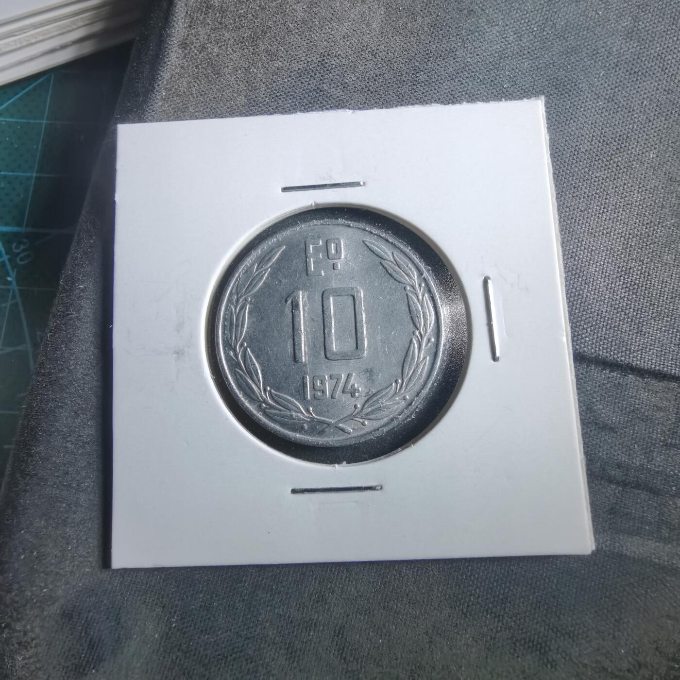 沼泽如烟--第906场 智利1974年10埃斯库多