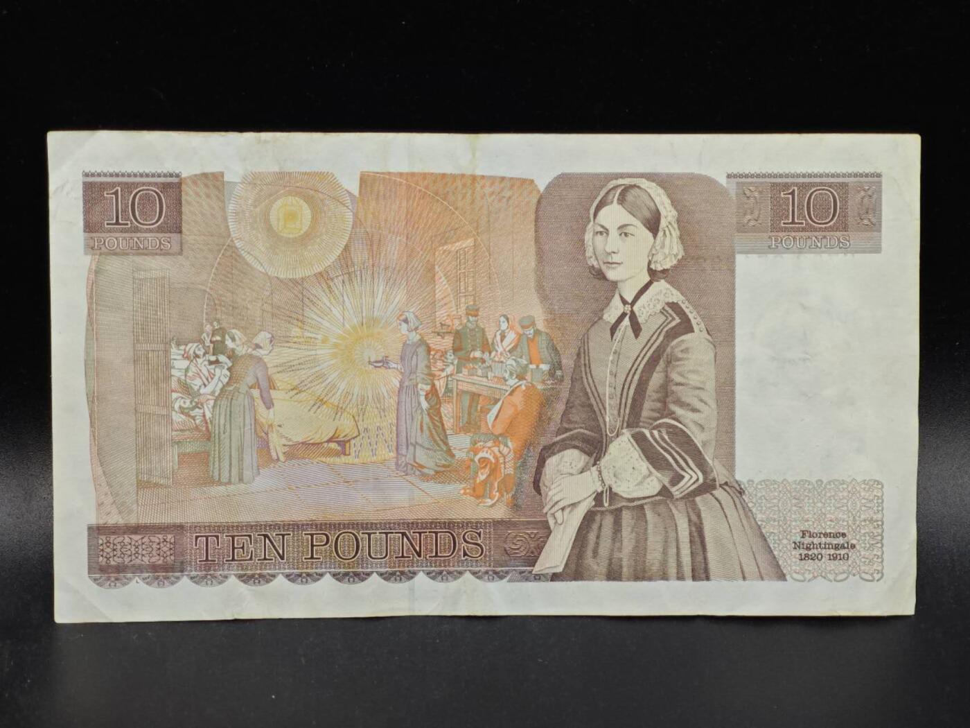 【淘币小摊】限时拍第八百拍  纸币场  满百包邮可预留两周  周一统一发货  英国10镑