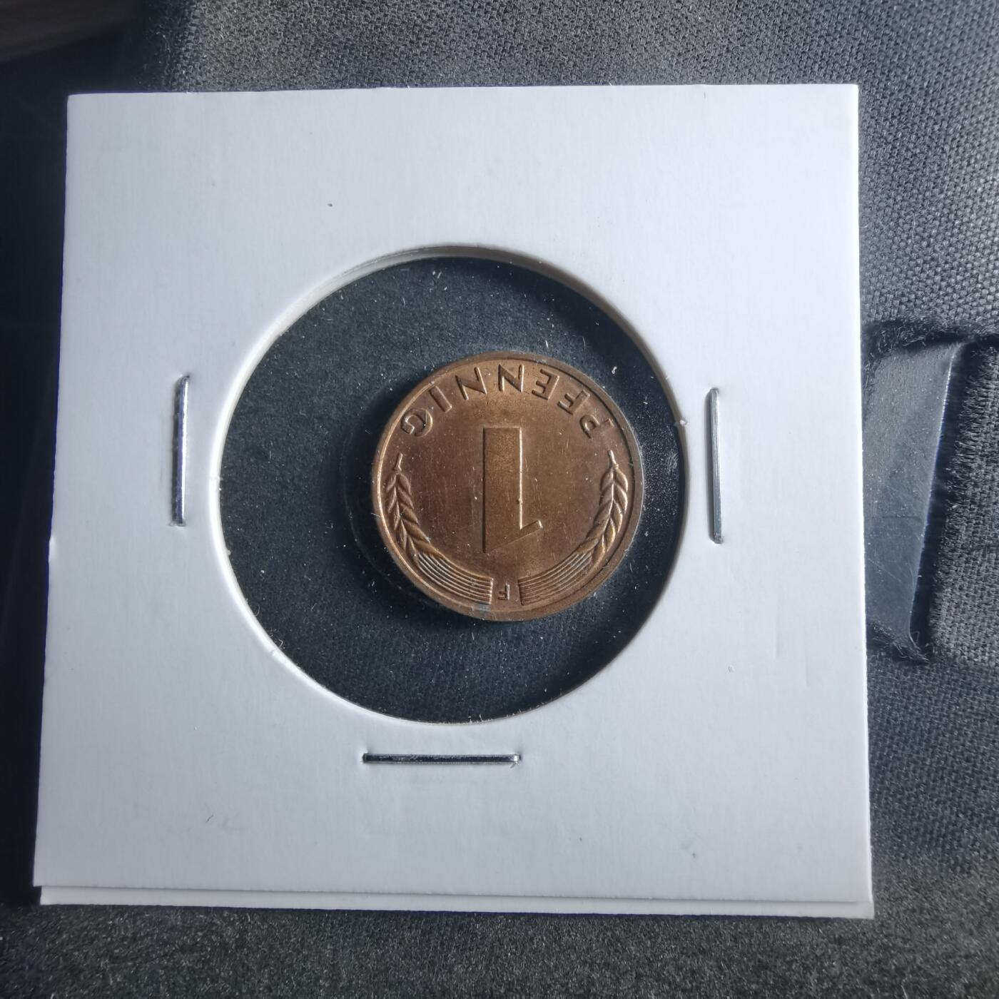 沼泽如烟--第906场 德国1950年1芬尼