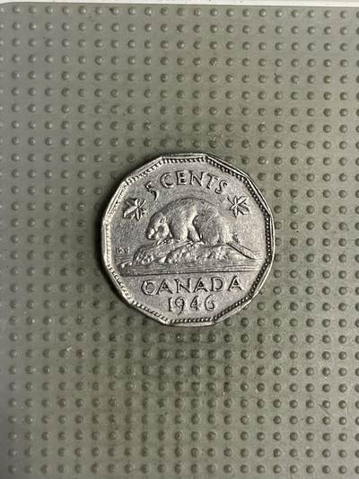 2025年第120场各国散币拍卖（总第120场） - 加拿大1946年5分