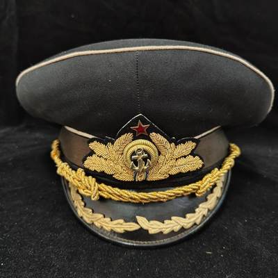 0元起拍勋章 第311期 咸鱼国勋章拍卖专场 11月19日（周日）下午6：00开始 - 保加利亚海军将官大檐帽 57CM