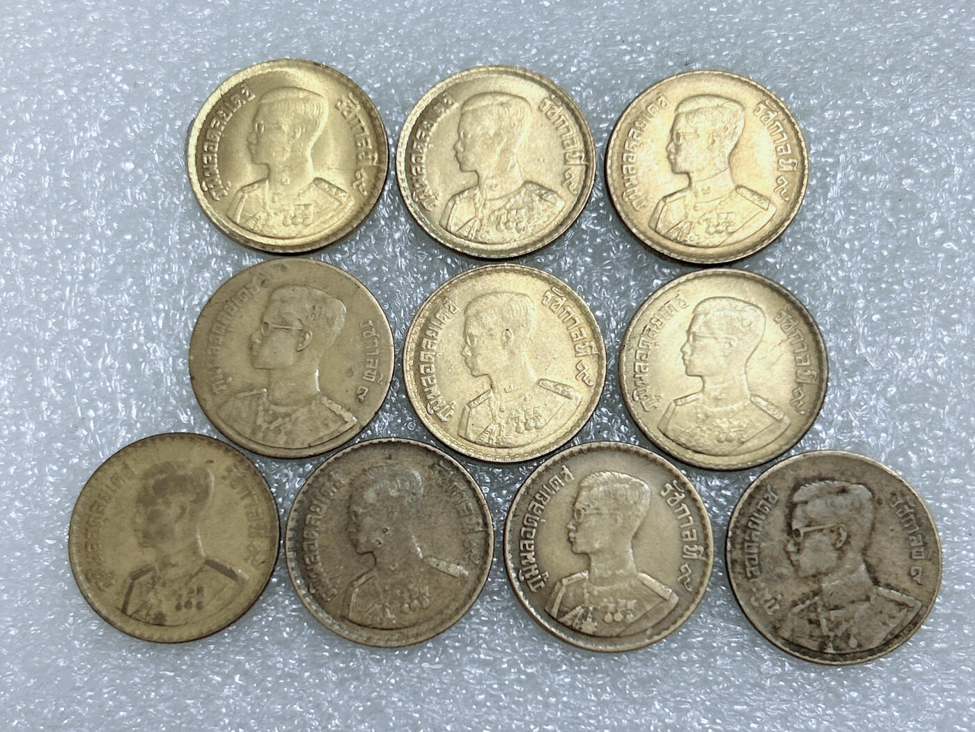 第一海外回流一元起拍收藏 散集专场  第268期 泰国50萨当铜币 10枚