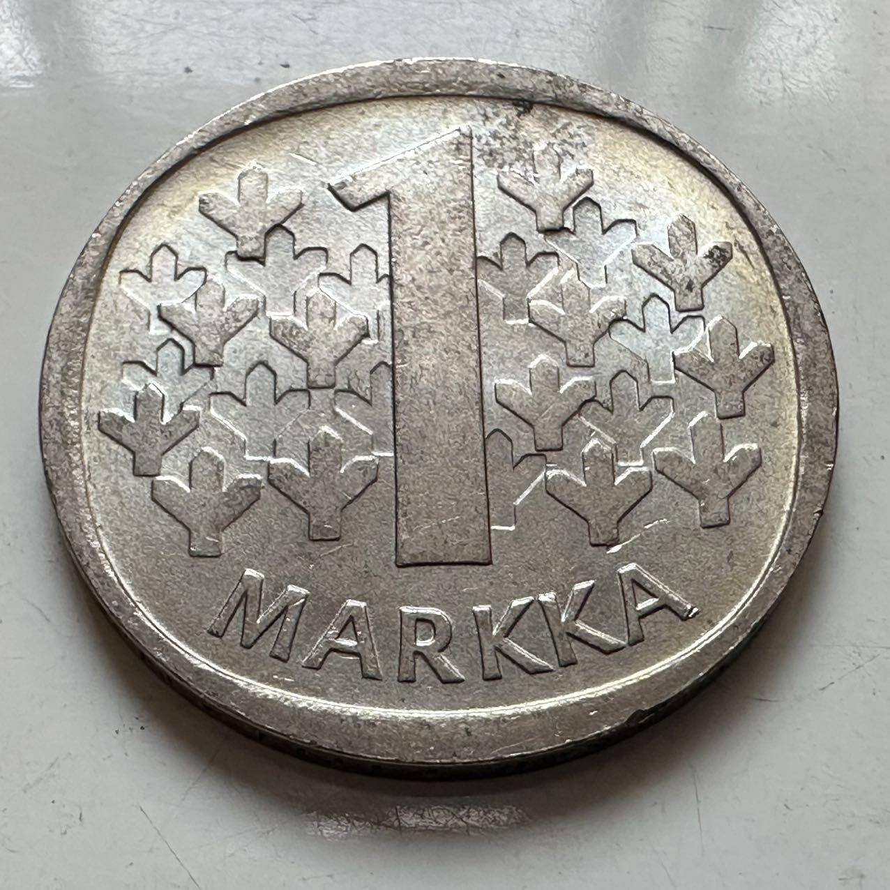 🌹外币初藏🌹🐯2025年第129场  每周二四六晚8️⃣点 接代拍 芬兰1978年一马克