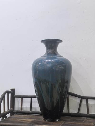 回流大尺寸琉璃花瓶摆件