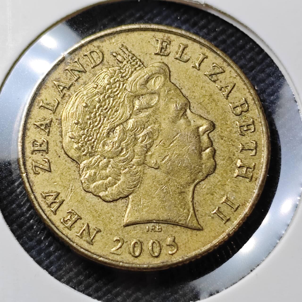 KK钱币收藏小铺  第372场  2月预留时间 周末发货  新西兰1元