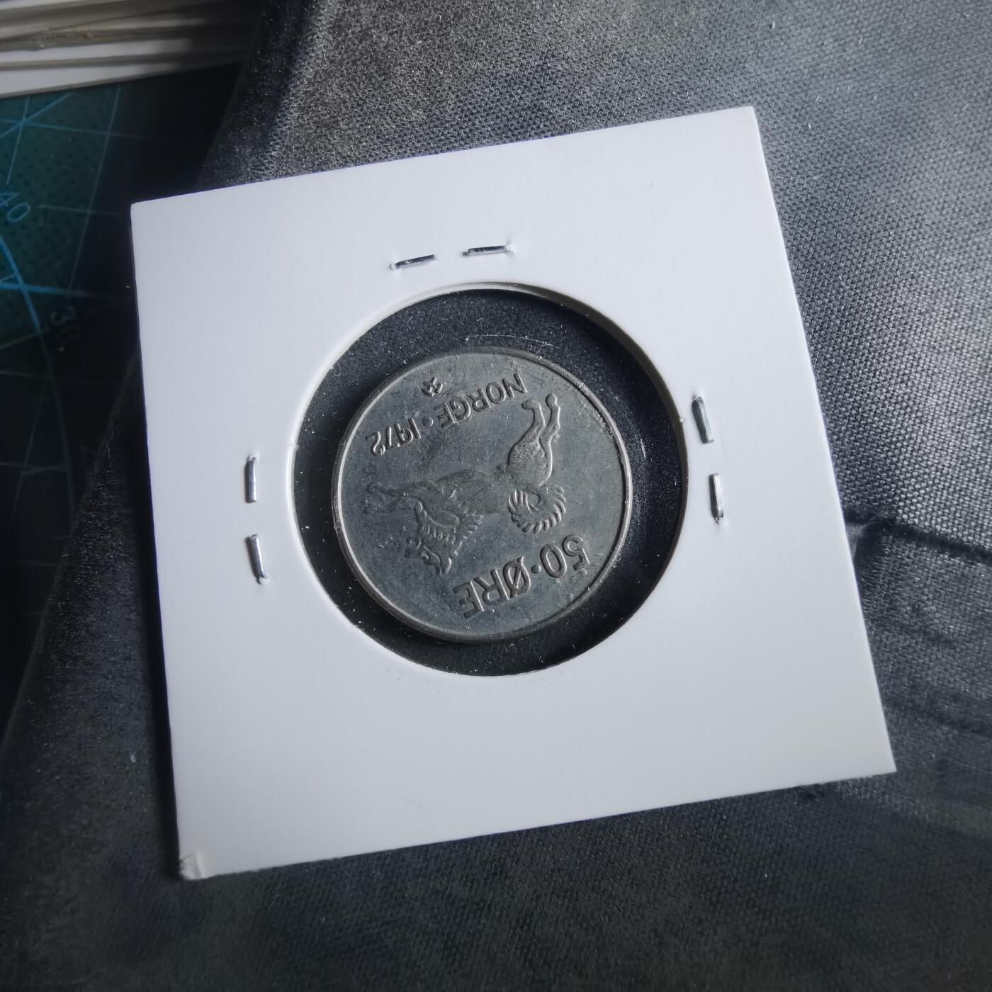 沼泽如烟--第906场 挪威1972年50欧尔