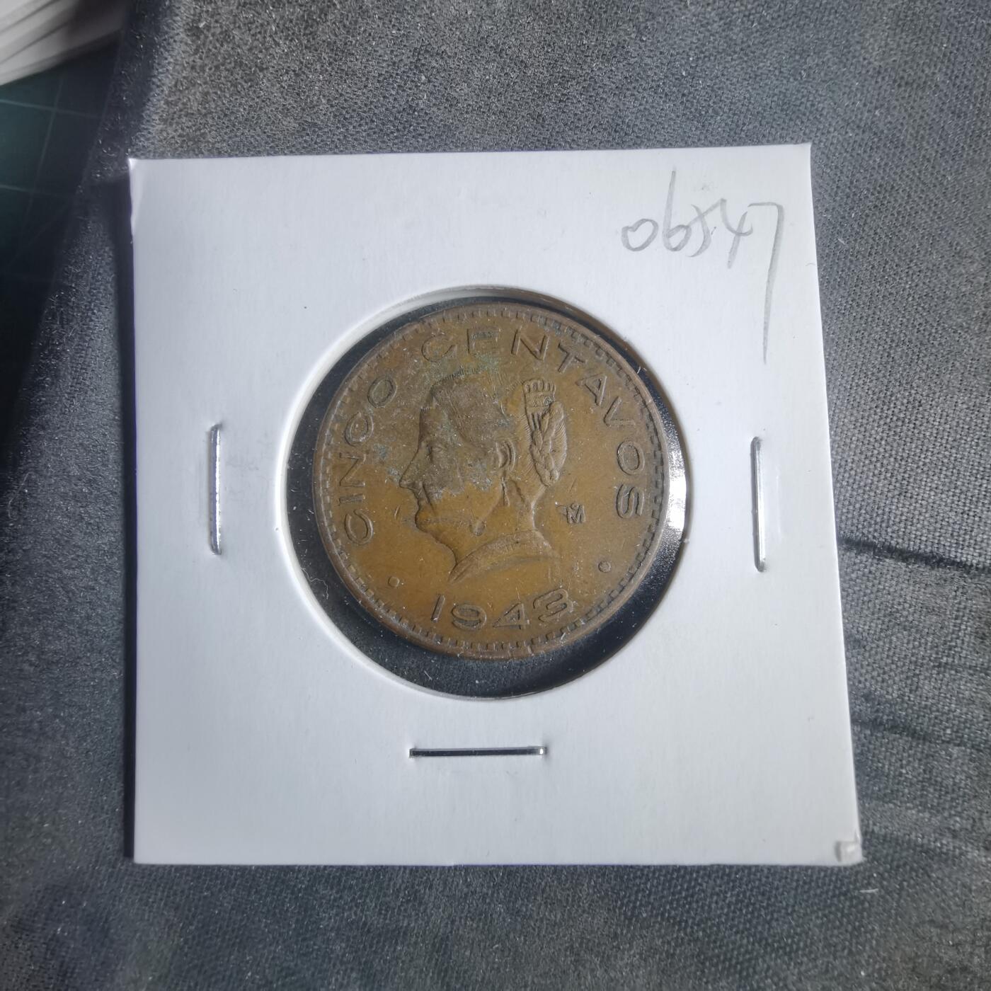 沼泽如烟--第906场 墨西哥1943年五分