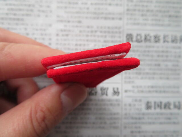 71--【全新】【有脏痕】【有姓名信息】65扎线红领章一付20220104-2